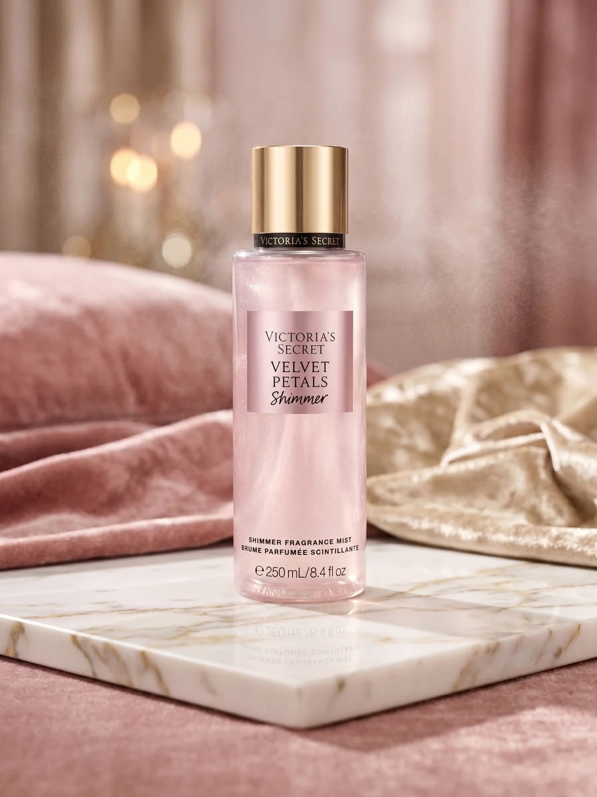 Body Splash Victoria's Secret Velvet Petals Shimmer