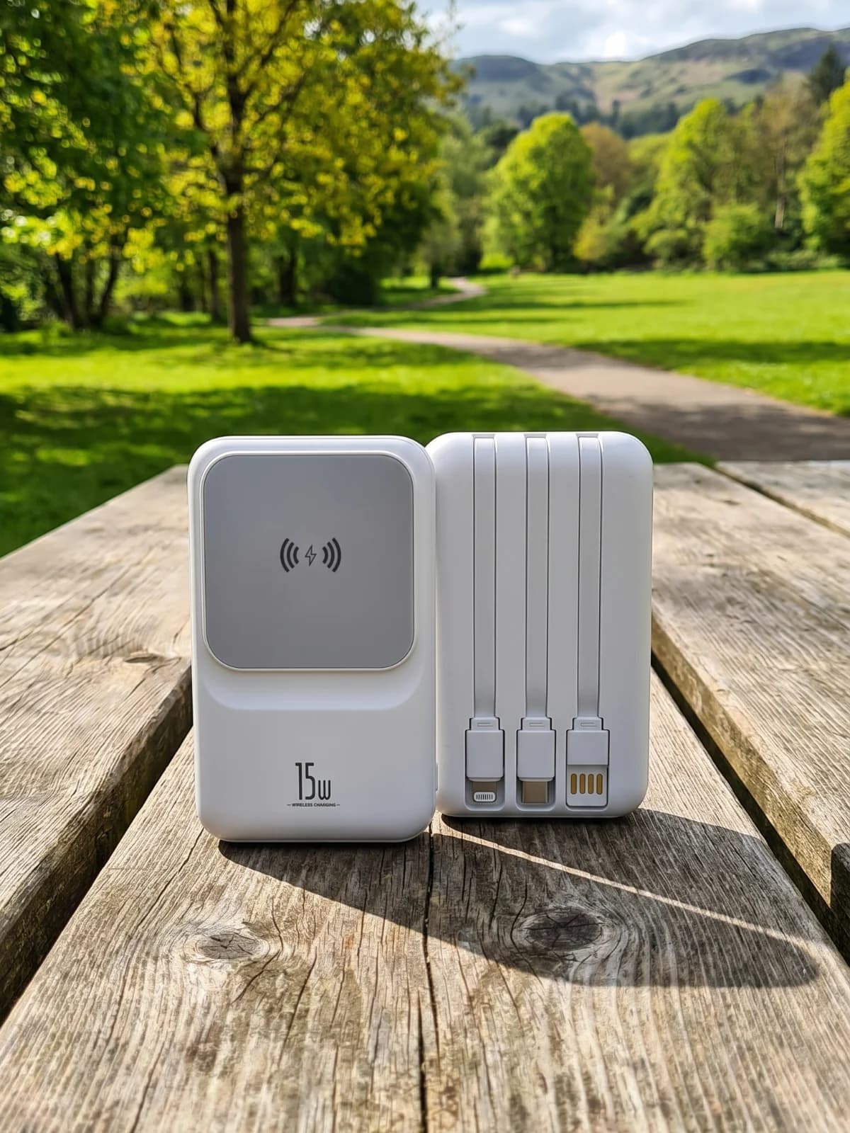 Ecopower EP-C860 Power Bank Smart Charge 12000mAh 3 em 1 Wireless