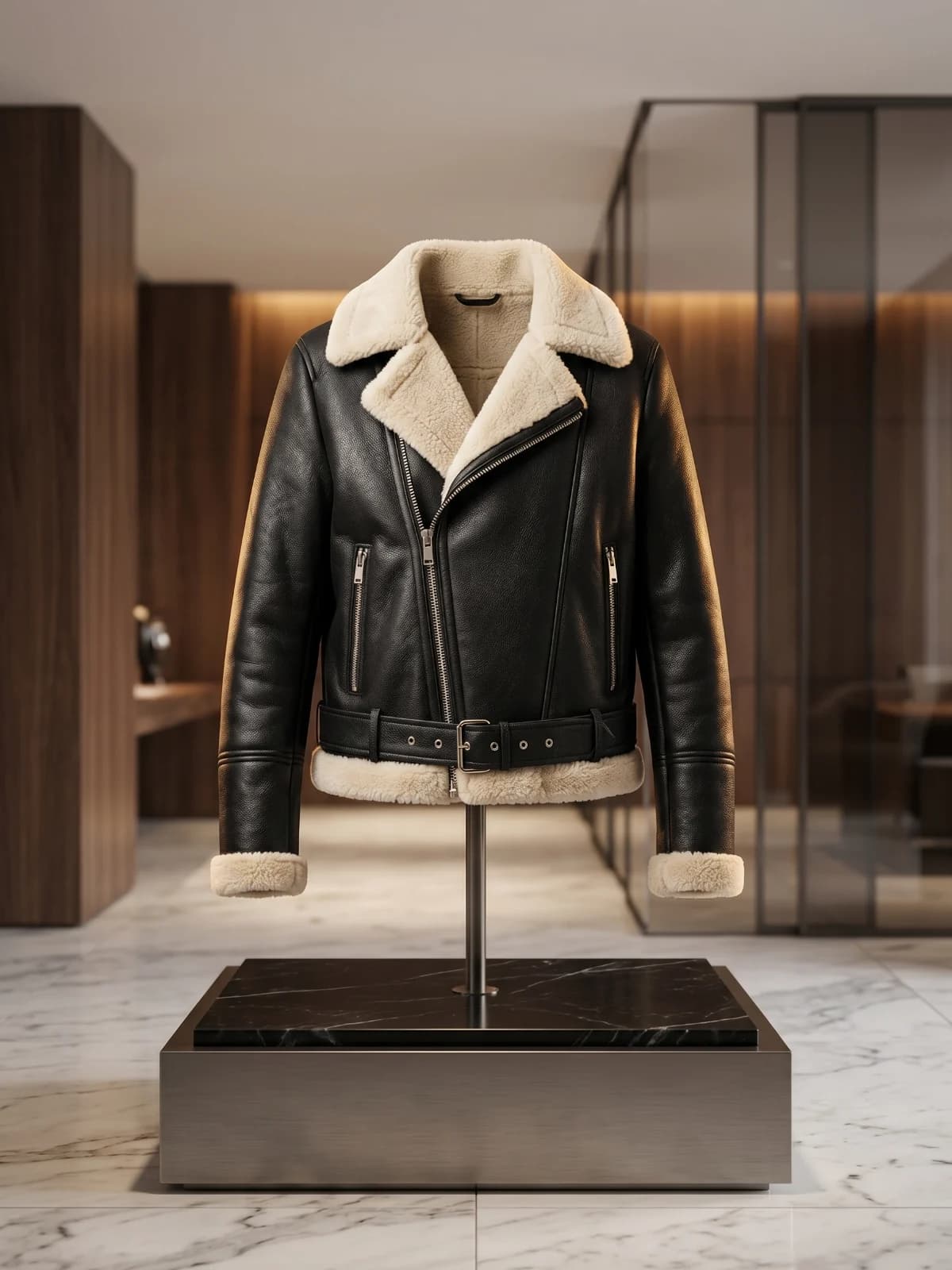 Jaqueta Biker Feminina Premium
