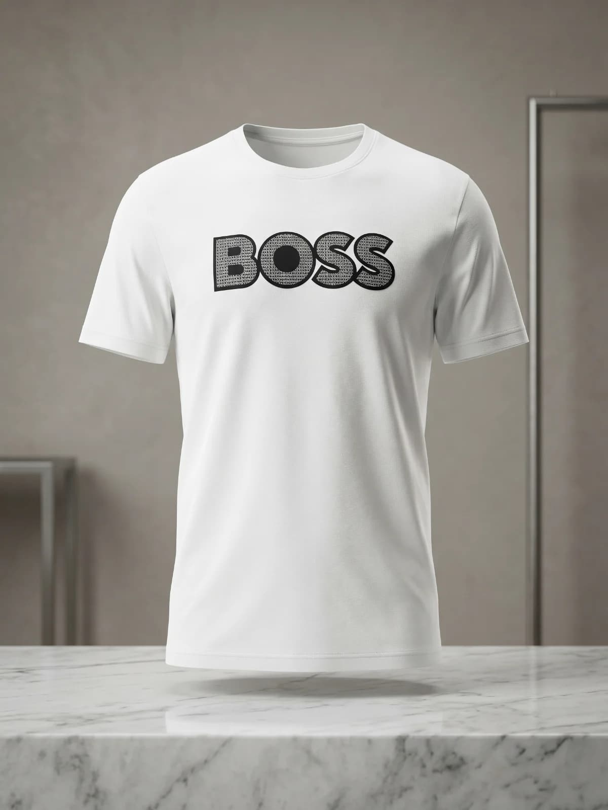 Camiseta Masculina Peruana Off White Estilo Prada Premium
