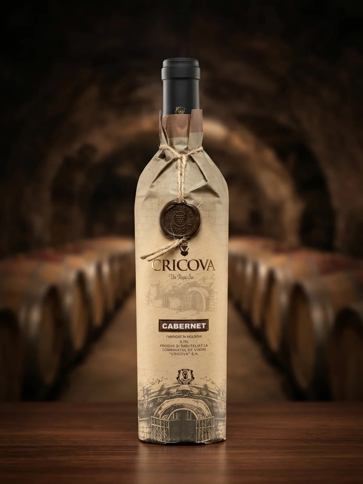 Vinho Tinto Cricova Hirtie Malbec