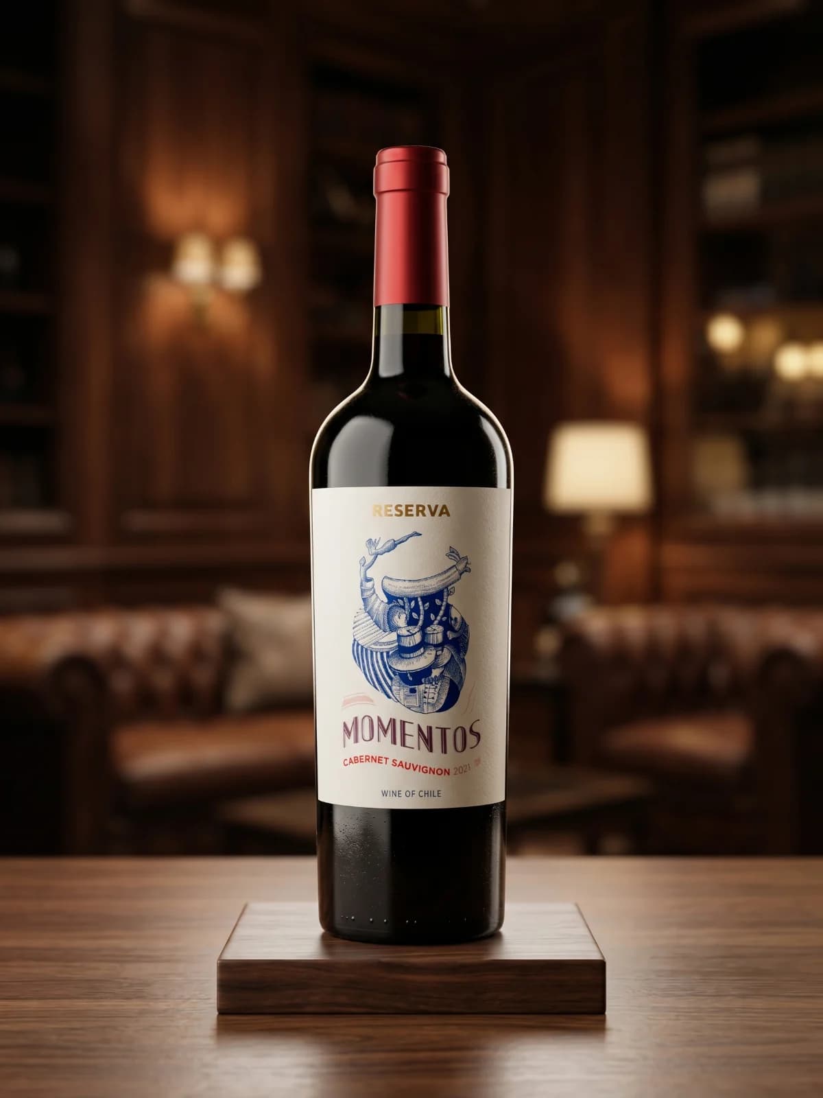 Vinho Tinto Chileno Momentos Reserva Cabernet Sauvignon