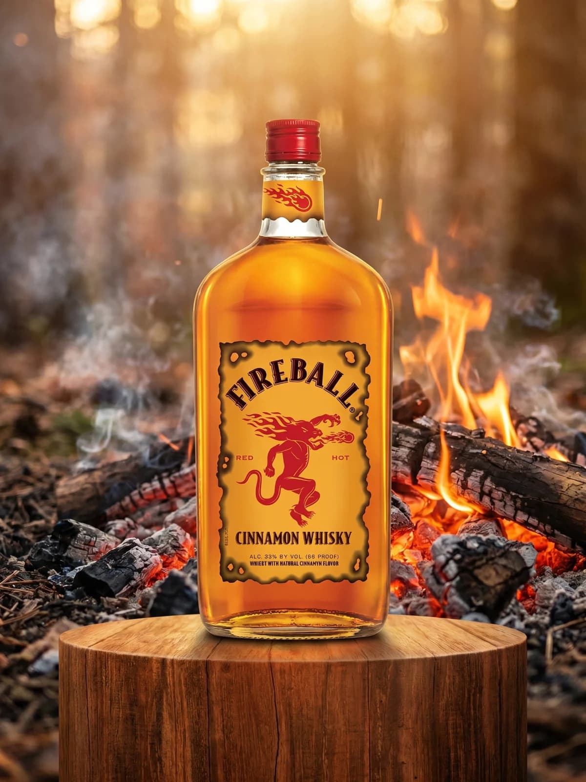 Fireball Cinnamon Whisky 1L
